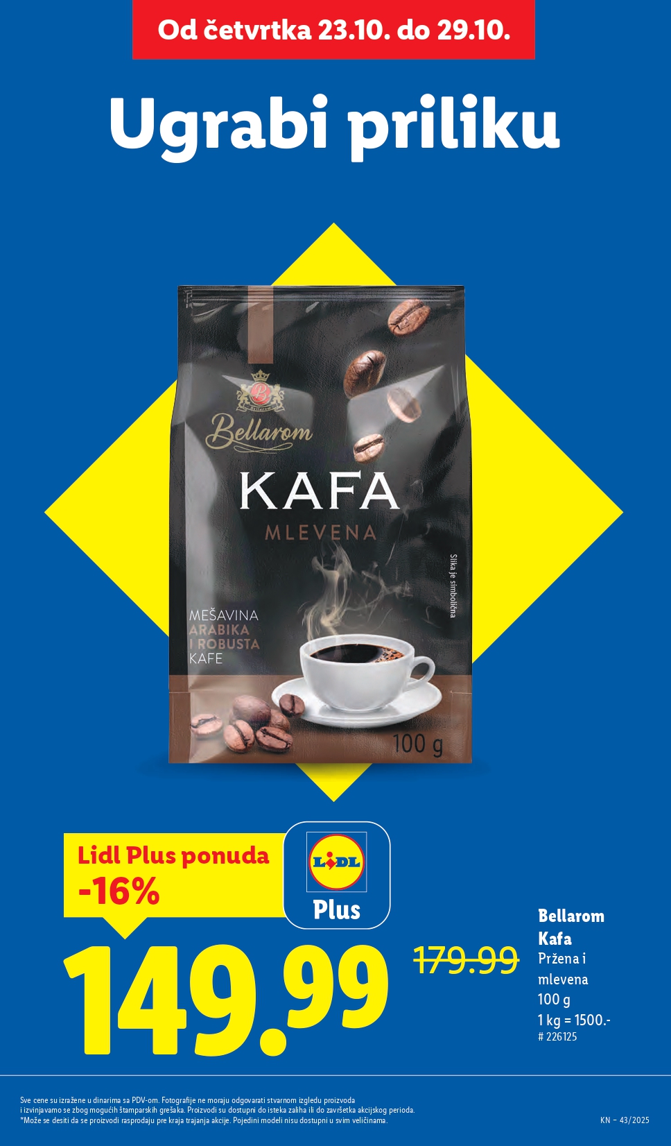 Lidl katalog 23-29.10.2025.