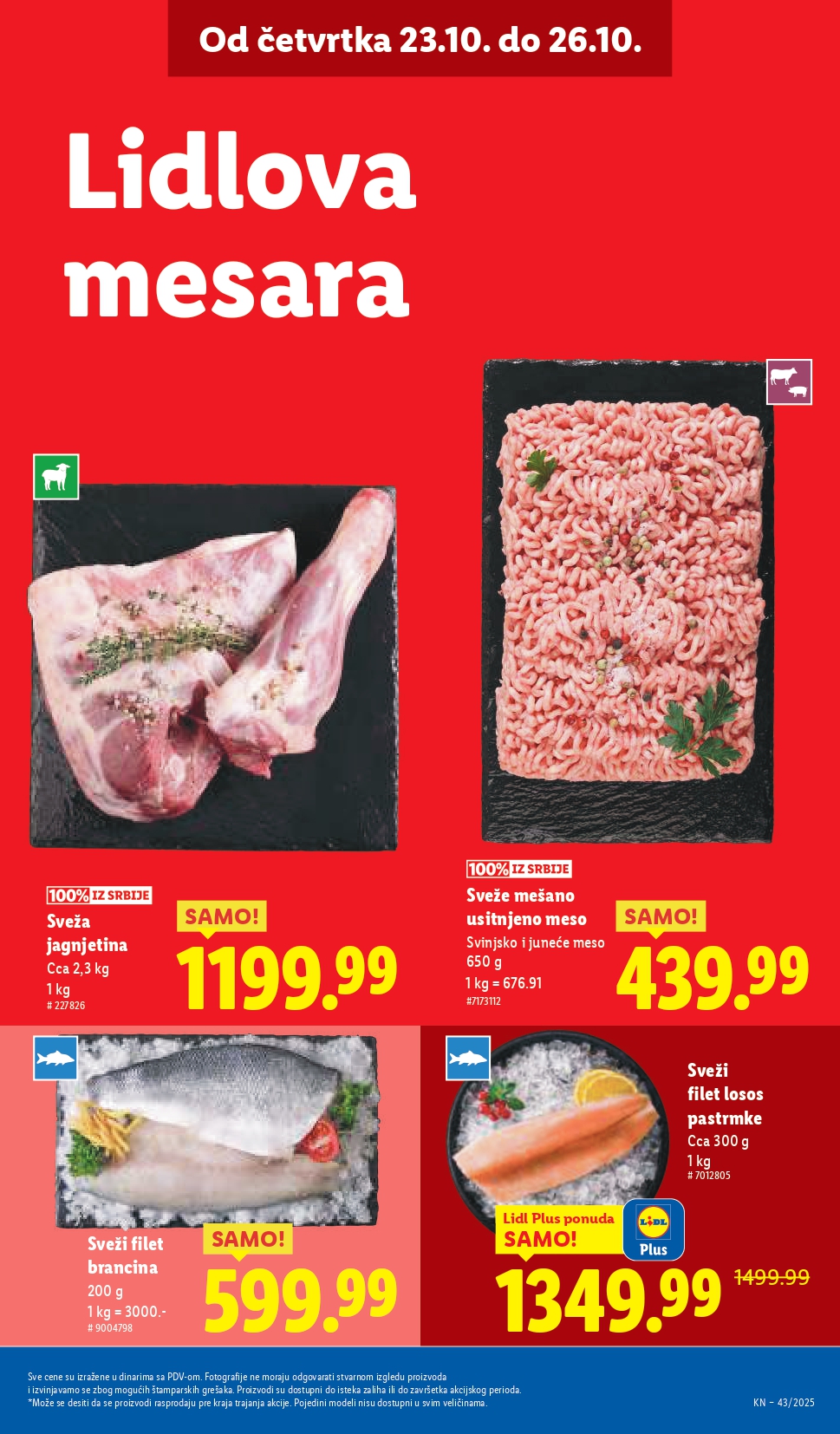 Lidl katalog 23-29.10.2025.
