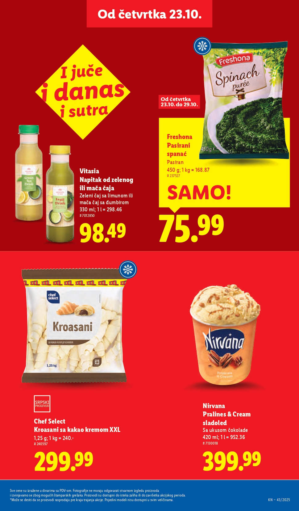 Lidl katalog 23-29.10.2025.