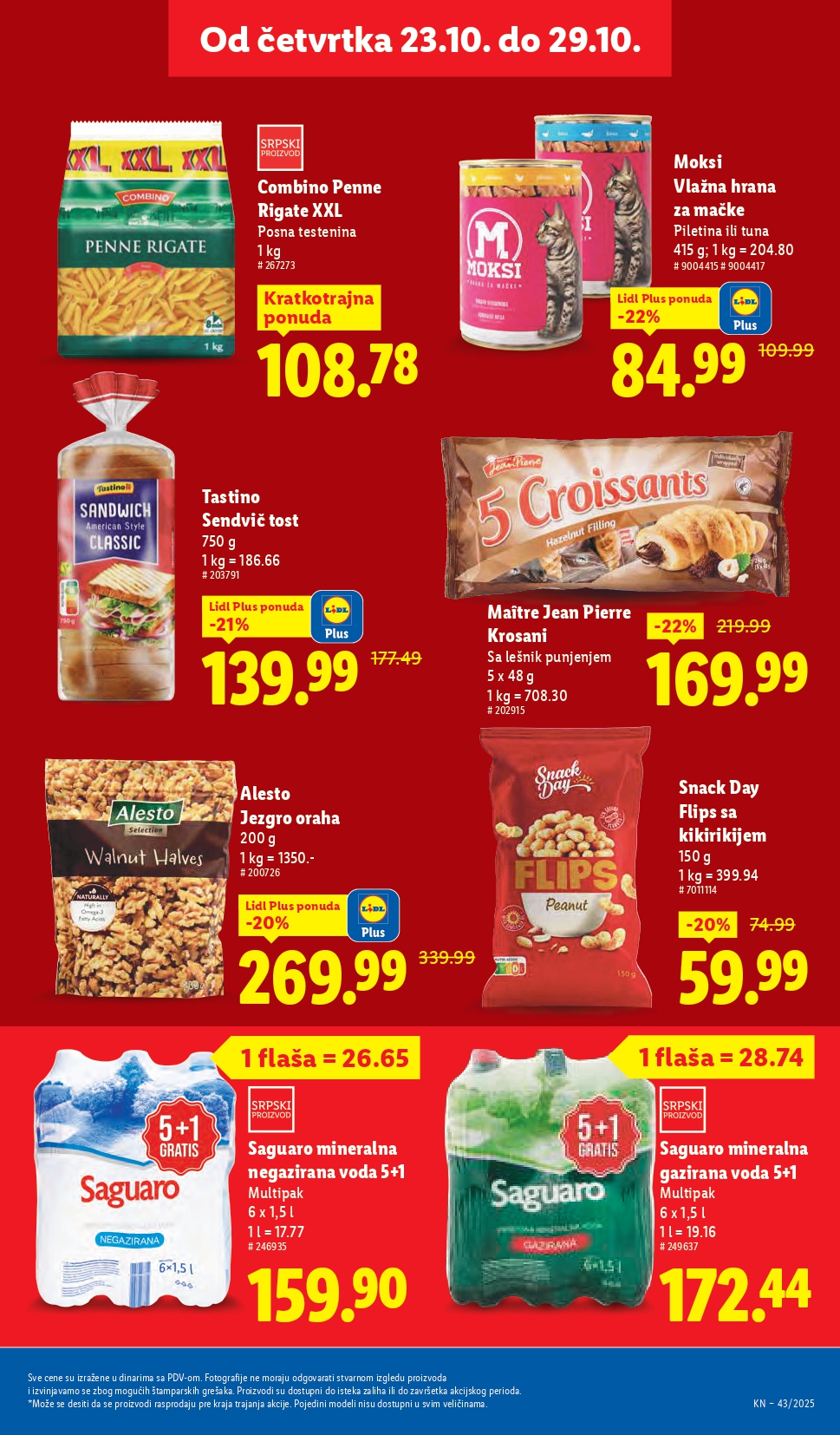 Lidl katalog 23-29.10.2025.