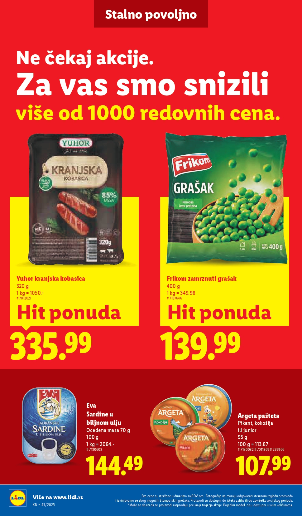 Lidl katalog 23-29.10.2025.