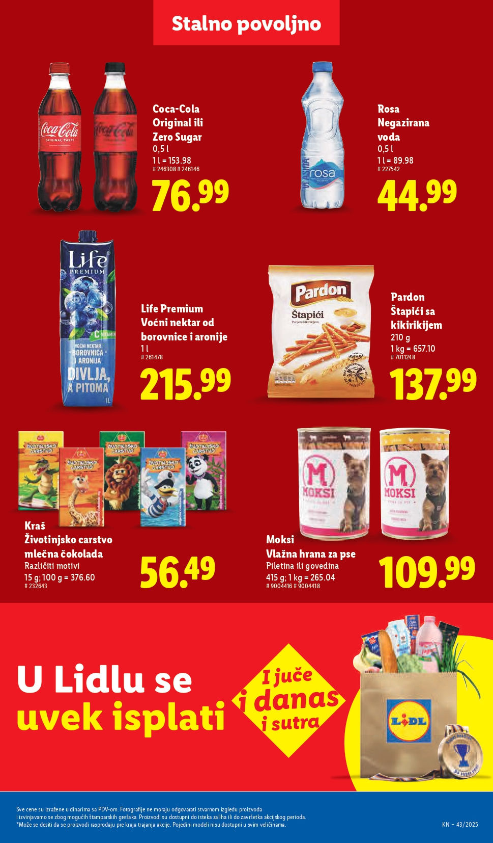 Lidl katalog 23-29.10.2025.