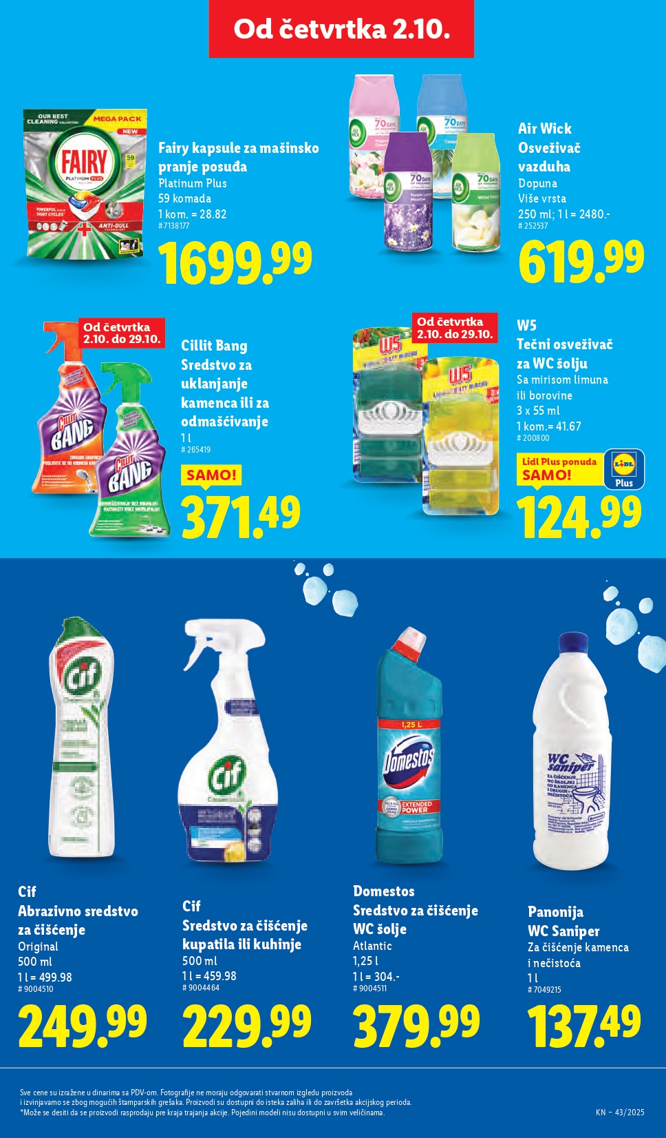 Lidl katalog 23-29.10.2025.