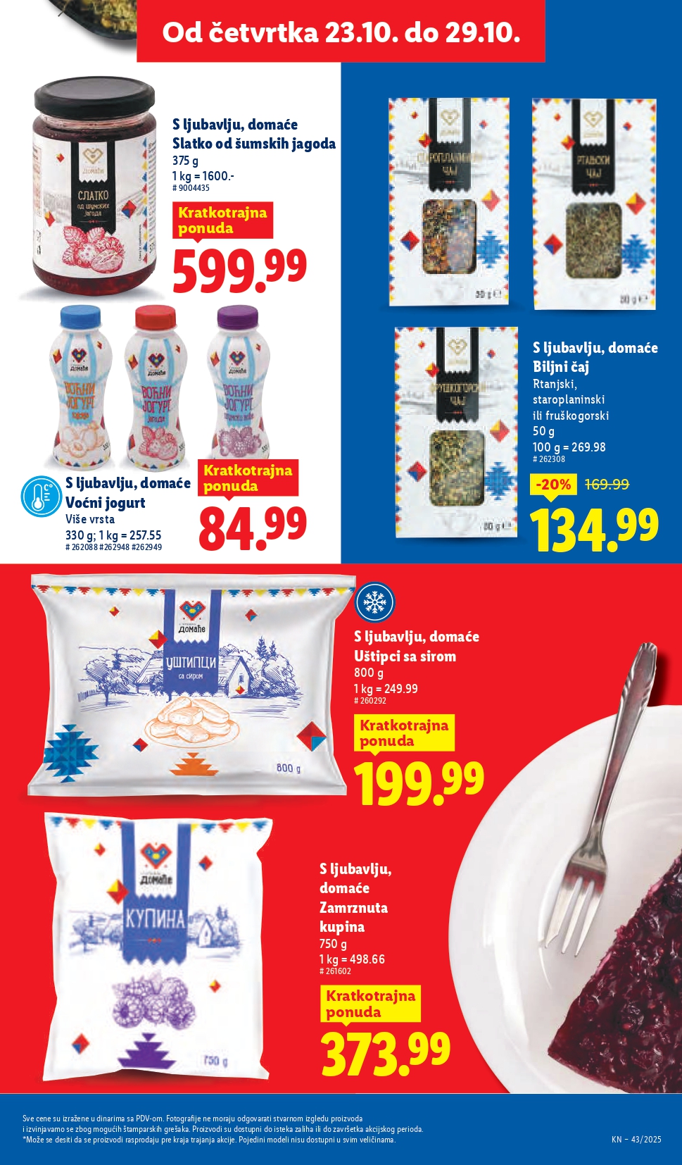 Lidl katalog 23-29.10.2025.