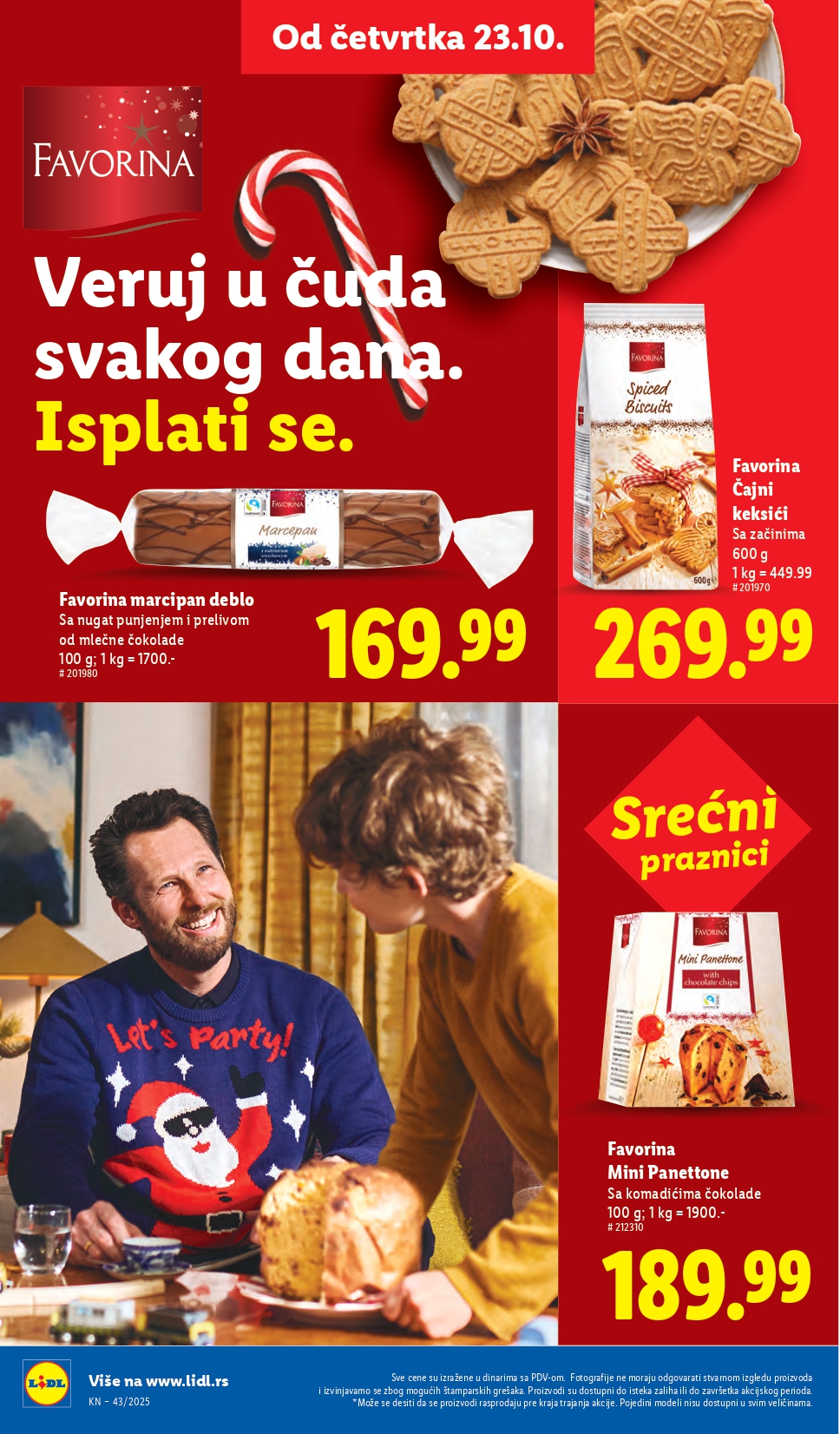 Lidl katalog 23-29.10.2025.