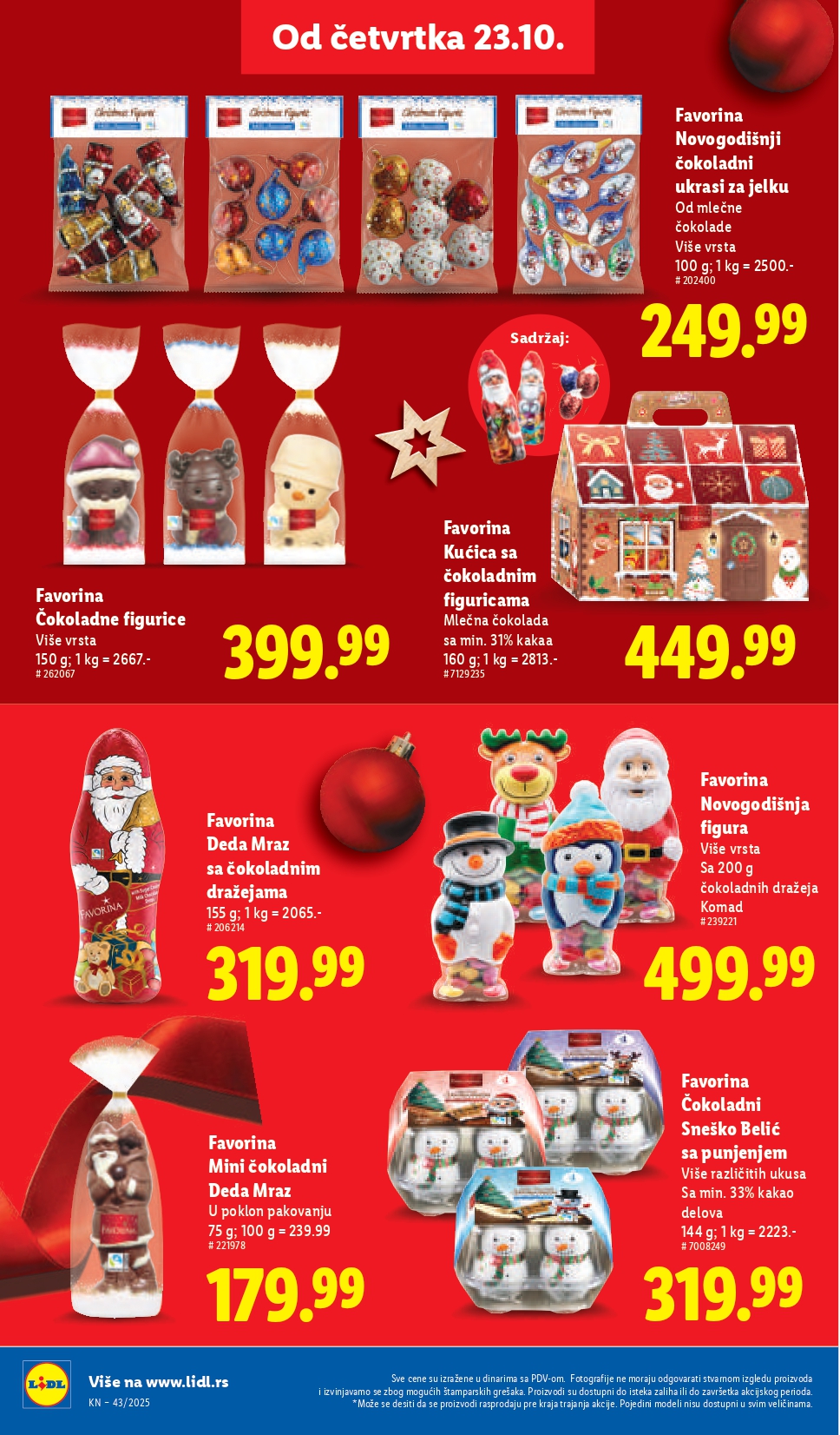 Lidl katalog 23-29.10.2025.
