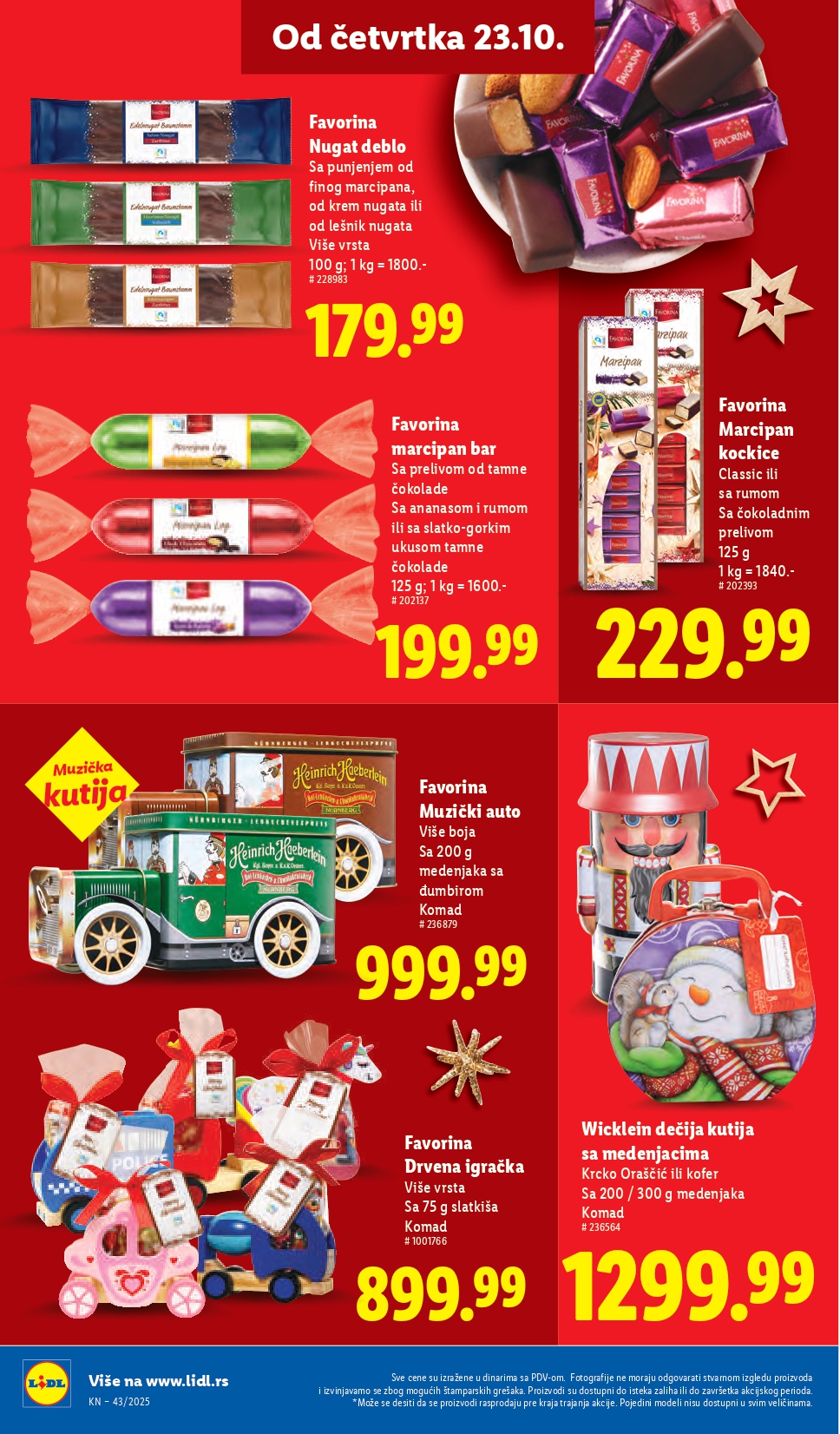 Lidl katalog 23-29.10.2025.