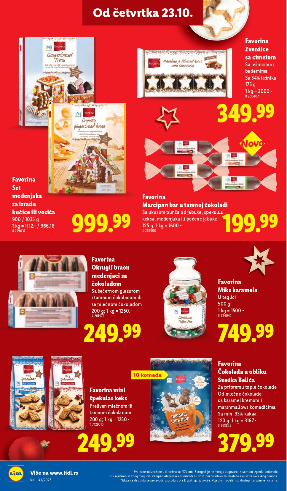 Lidl katalog 23-29.10.2025.