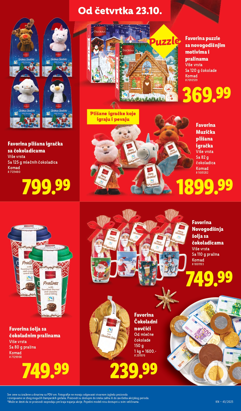 Lidl katalog 23-29.10.2025.