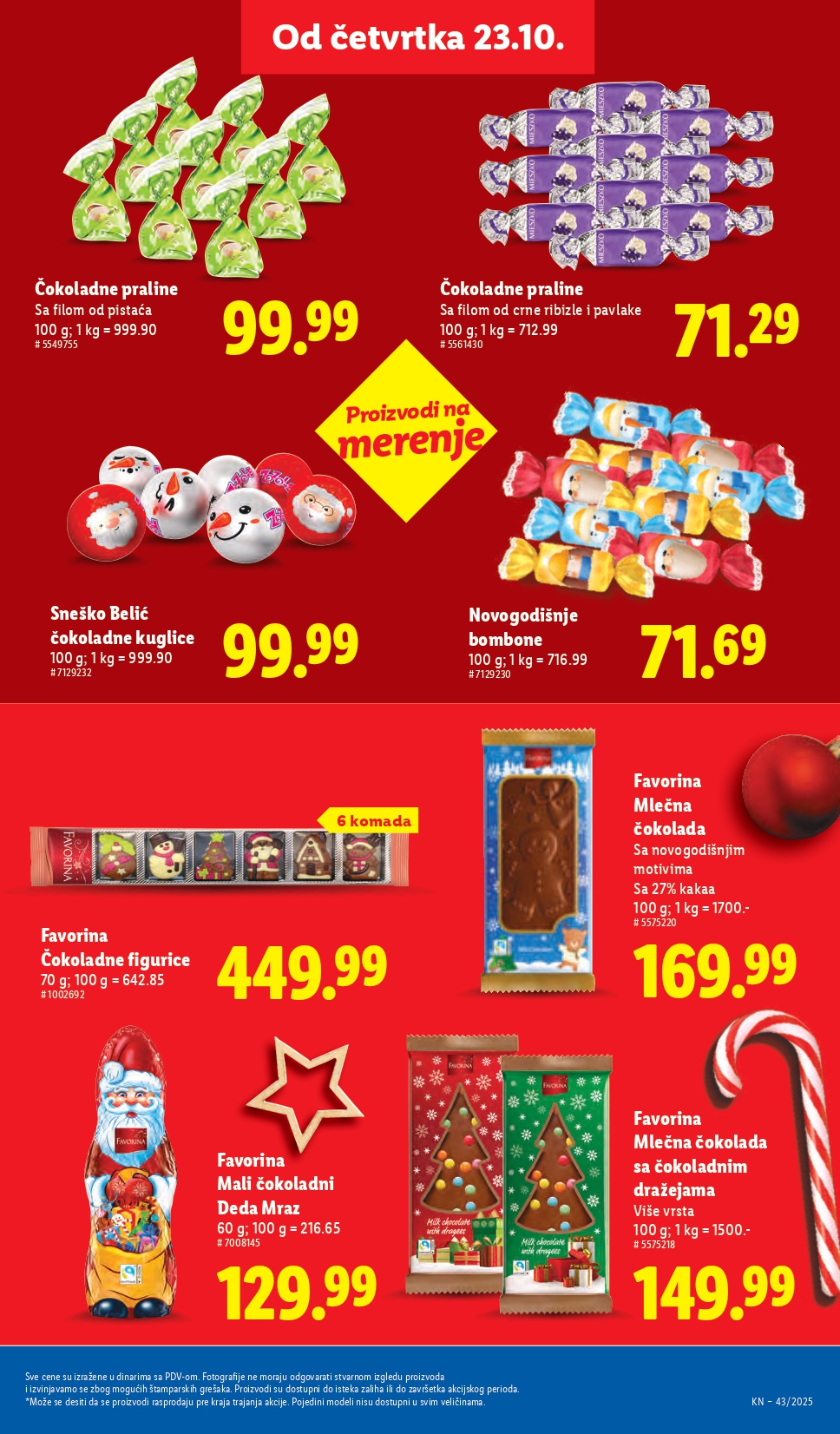 Lidl katalog 23-29.10.2025.
