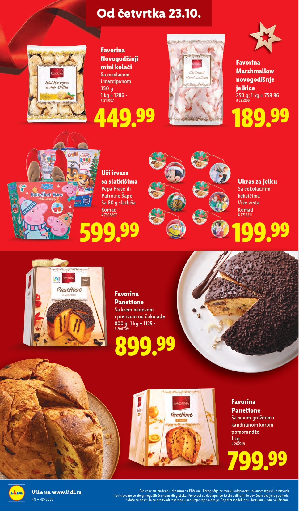 Lidl katalog 23-29.10.2025.