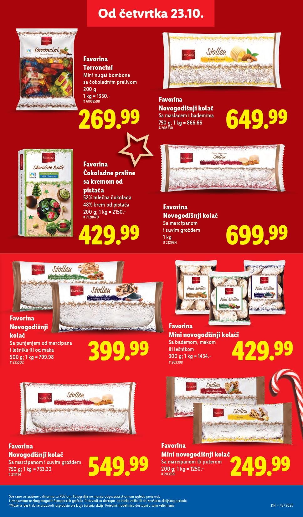Lidl katalog 23-29.10.2025.