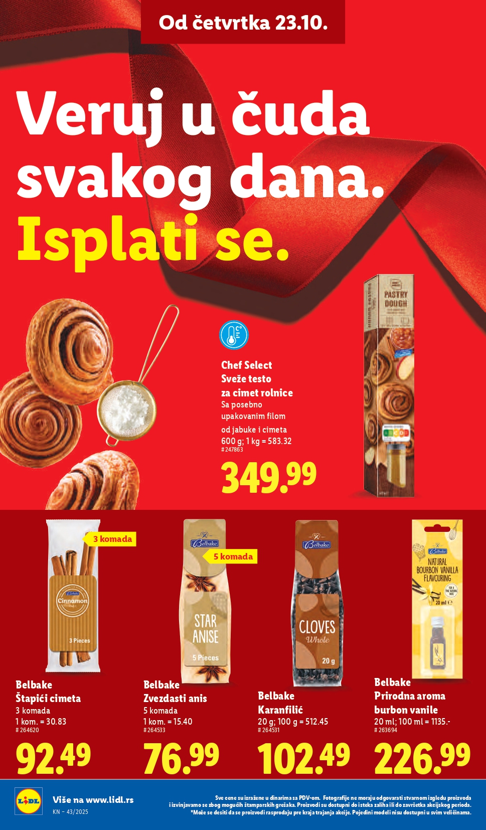 Lidl katalog 23-29.10.2025.