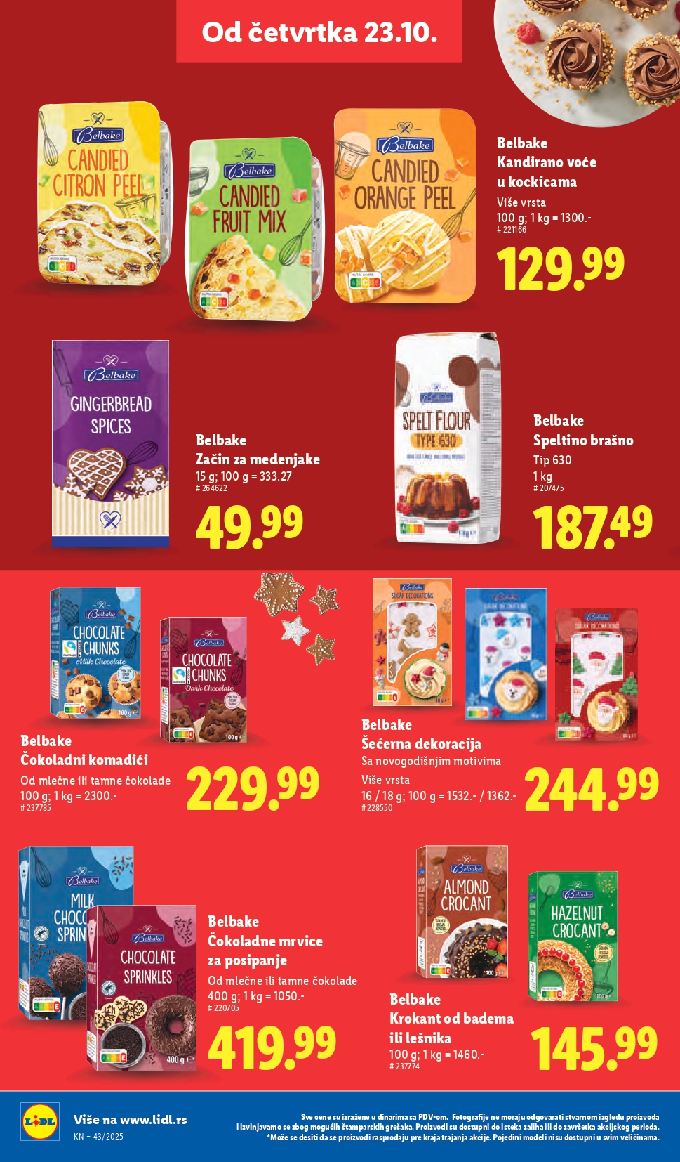Lidl katalog 23-29.10.2025.