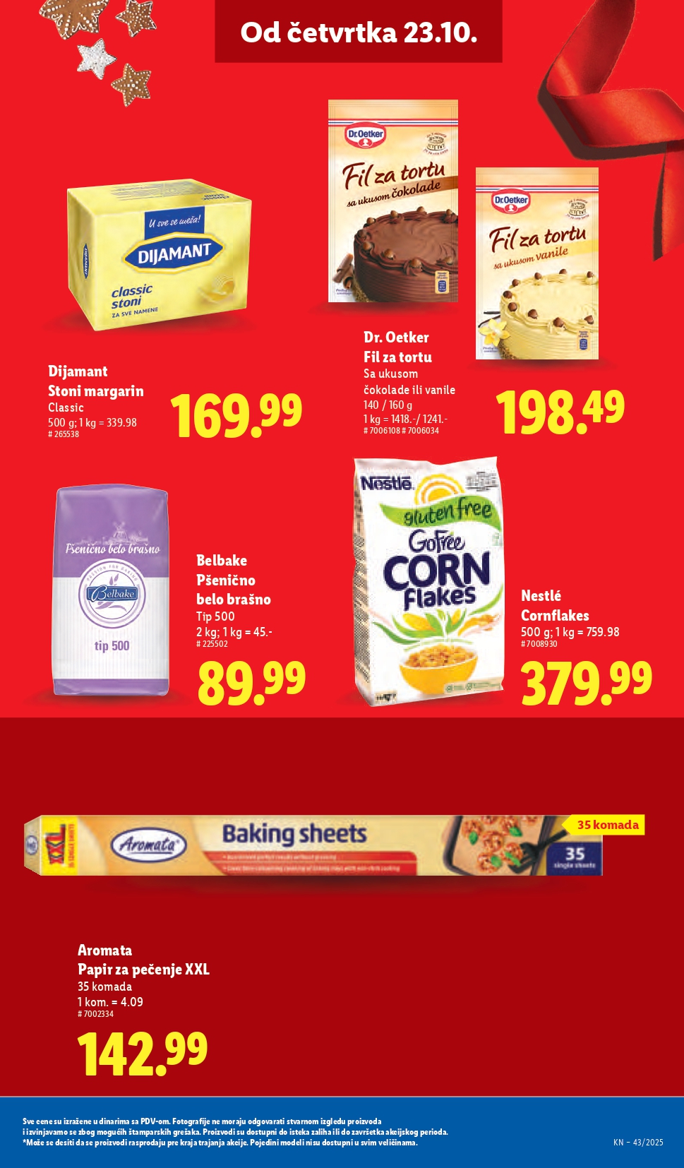 Lidl katalog 23-29.10.2025.