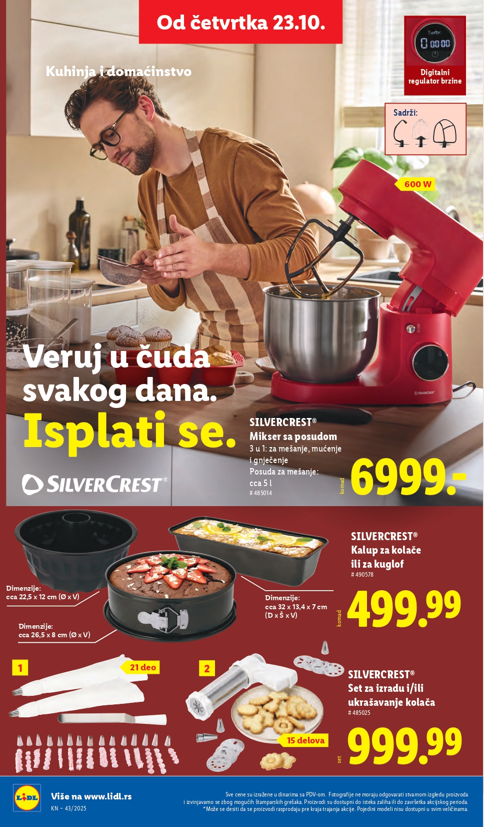 Lidl katalog 23-29.10.2025.