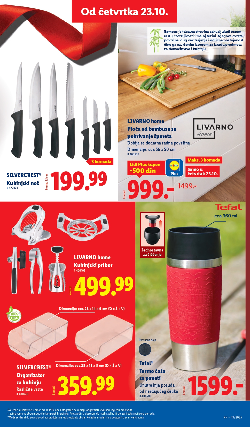 Lidl katalog 23-29.10.2025.