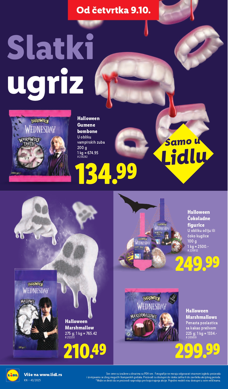 Lidl katalog 23-29.10.2025.