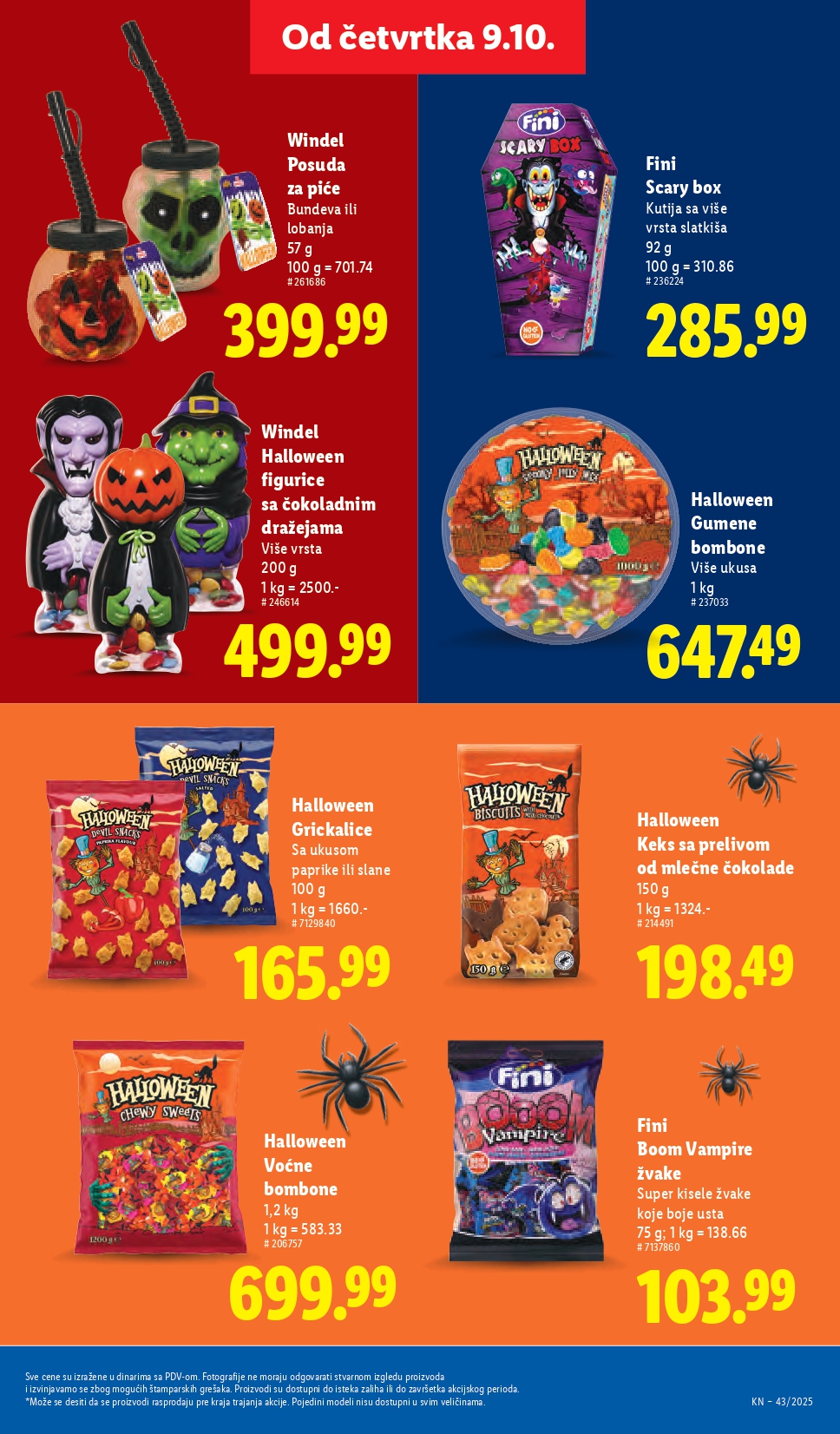 Lidl katalog 23-29.10.2025.