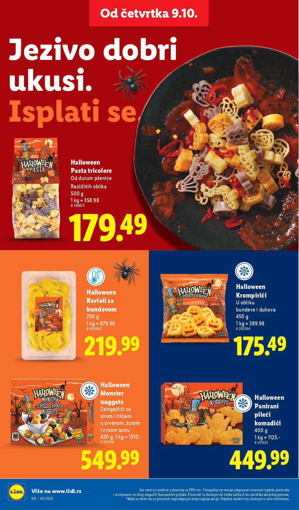 Lidl katalog 23-29.10.2025.