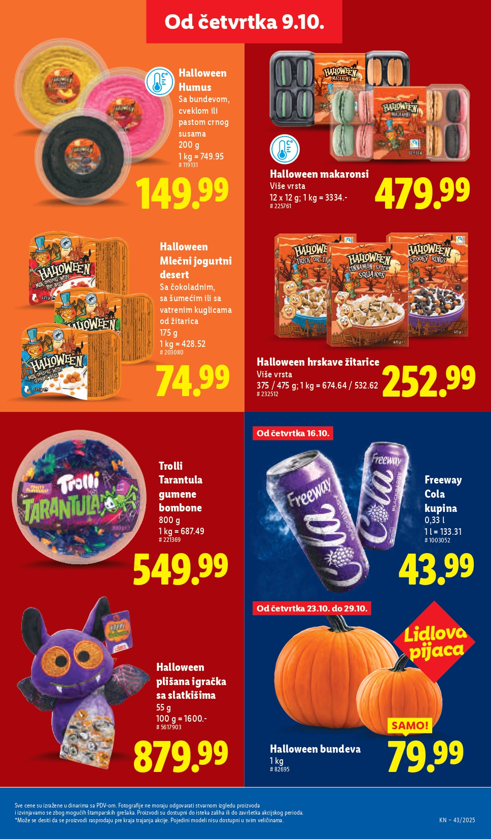 Lidl katalog 23-29.10.2025.
