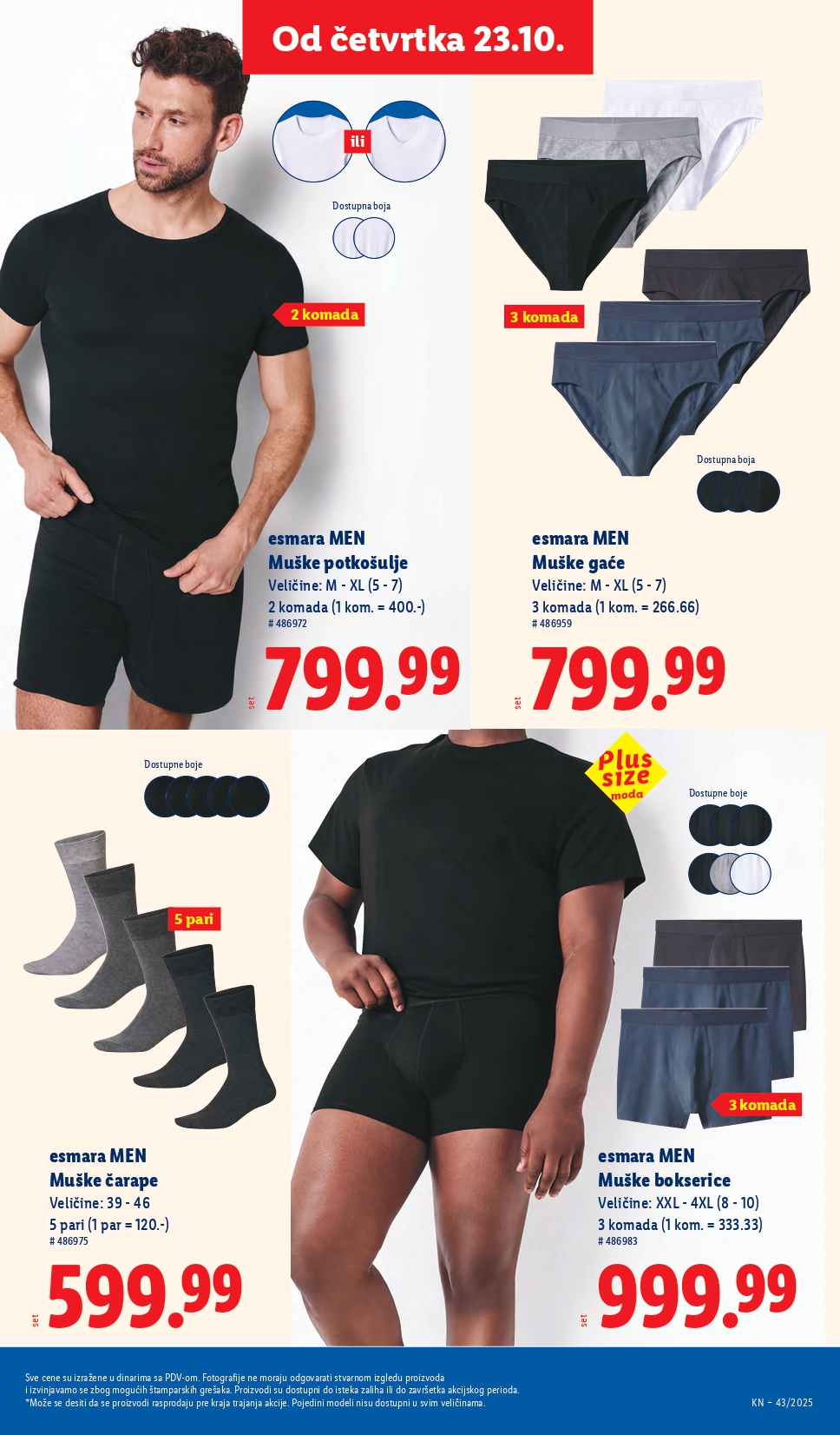 Lidl katalog 23-29.10.2025.