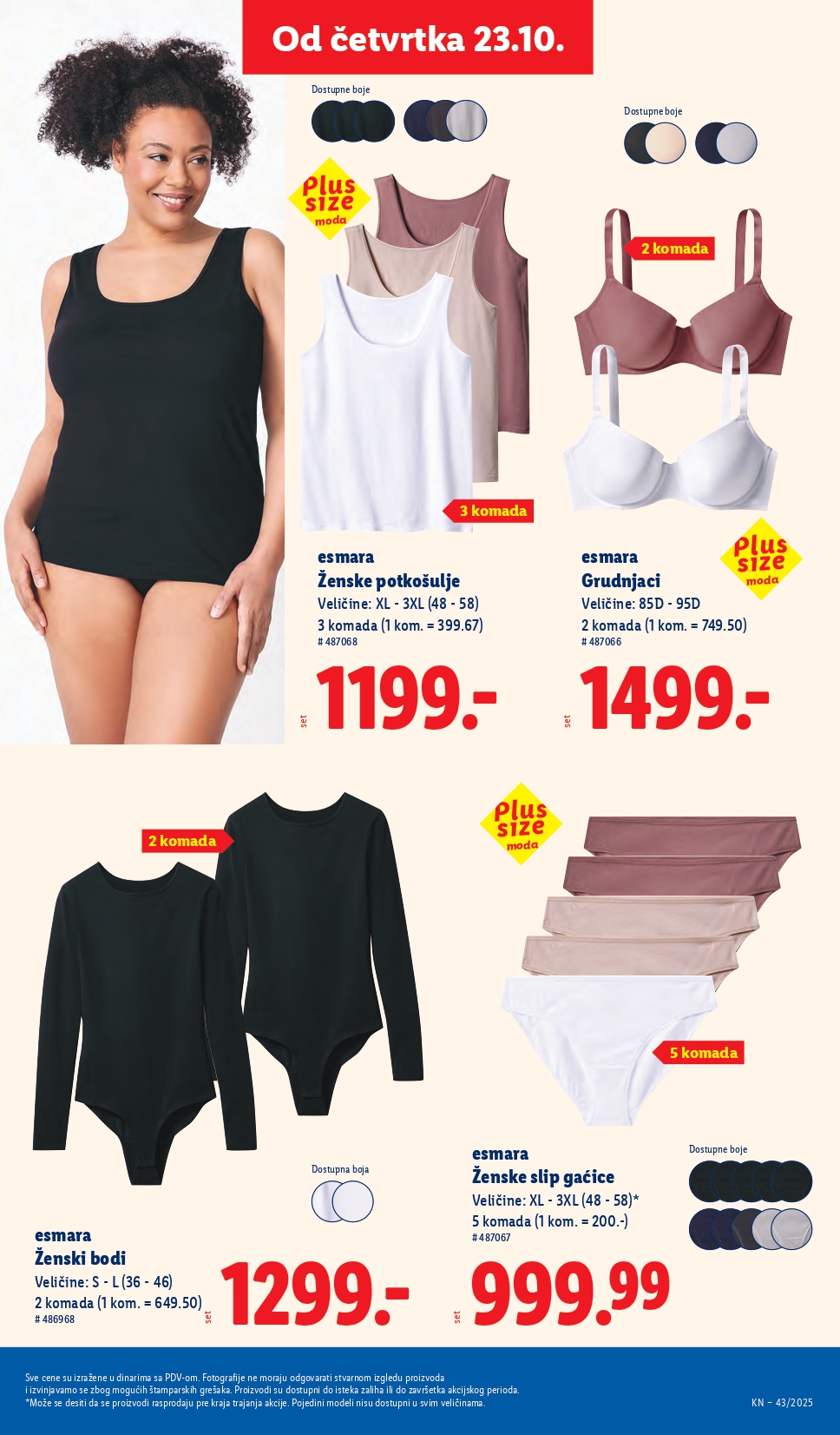 Lidl katalog 23-29.10.2025.