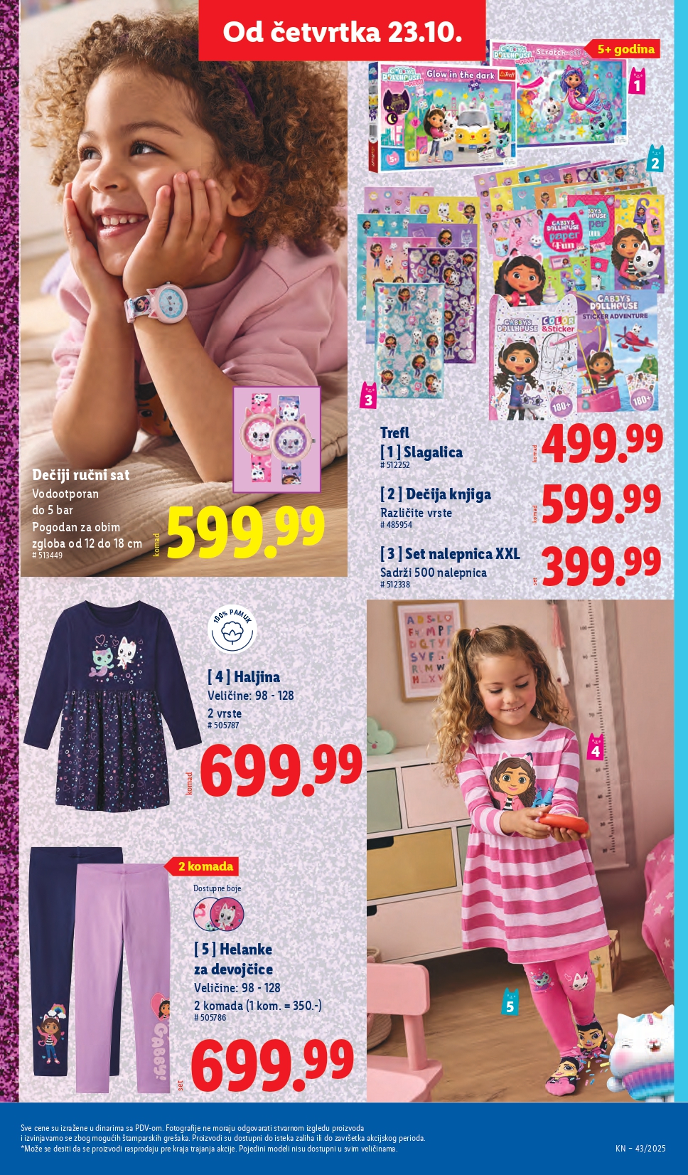 Lidl katalog 23-29.10.2025.