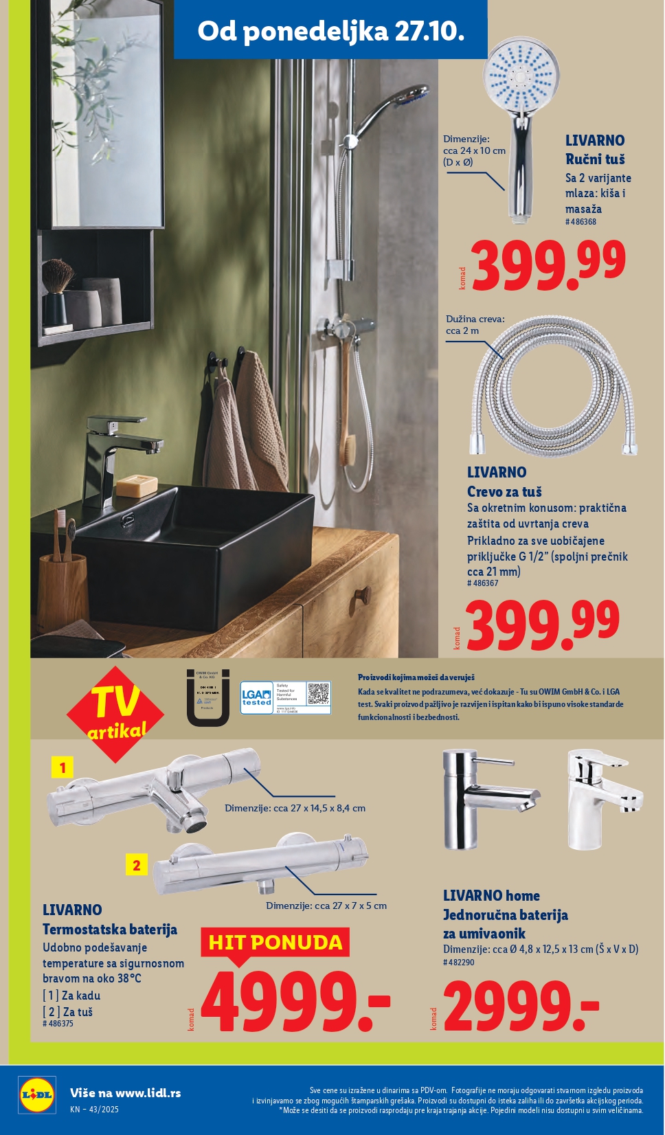 Lidl katalog 23-29.10.2025.