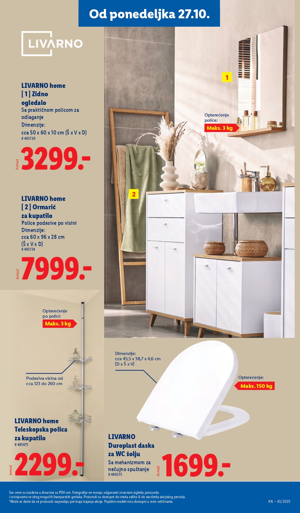 Lidl katalog 23-29.10.2025.