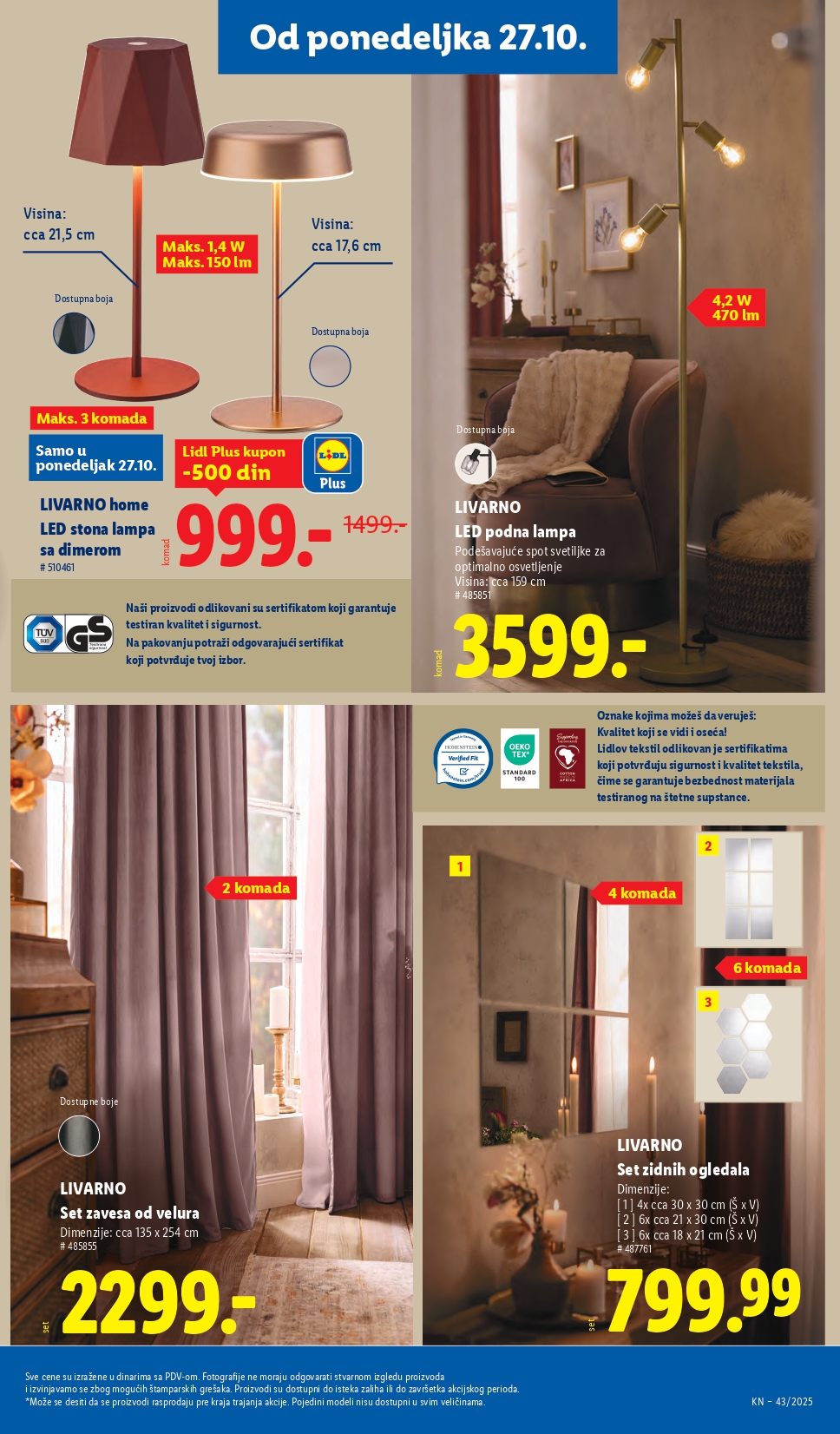 Lidl katalog 23-29.10.2025.