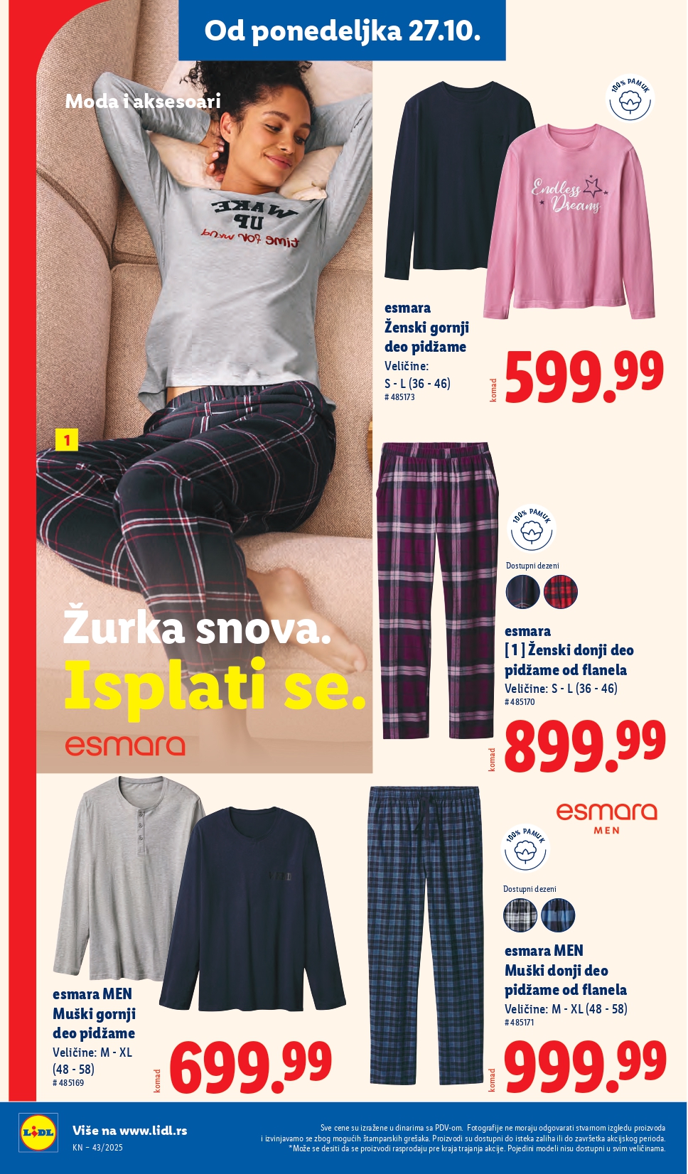 Lidl katalog 23-29.10.2025.