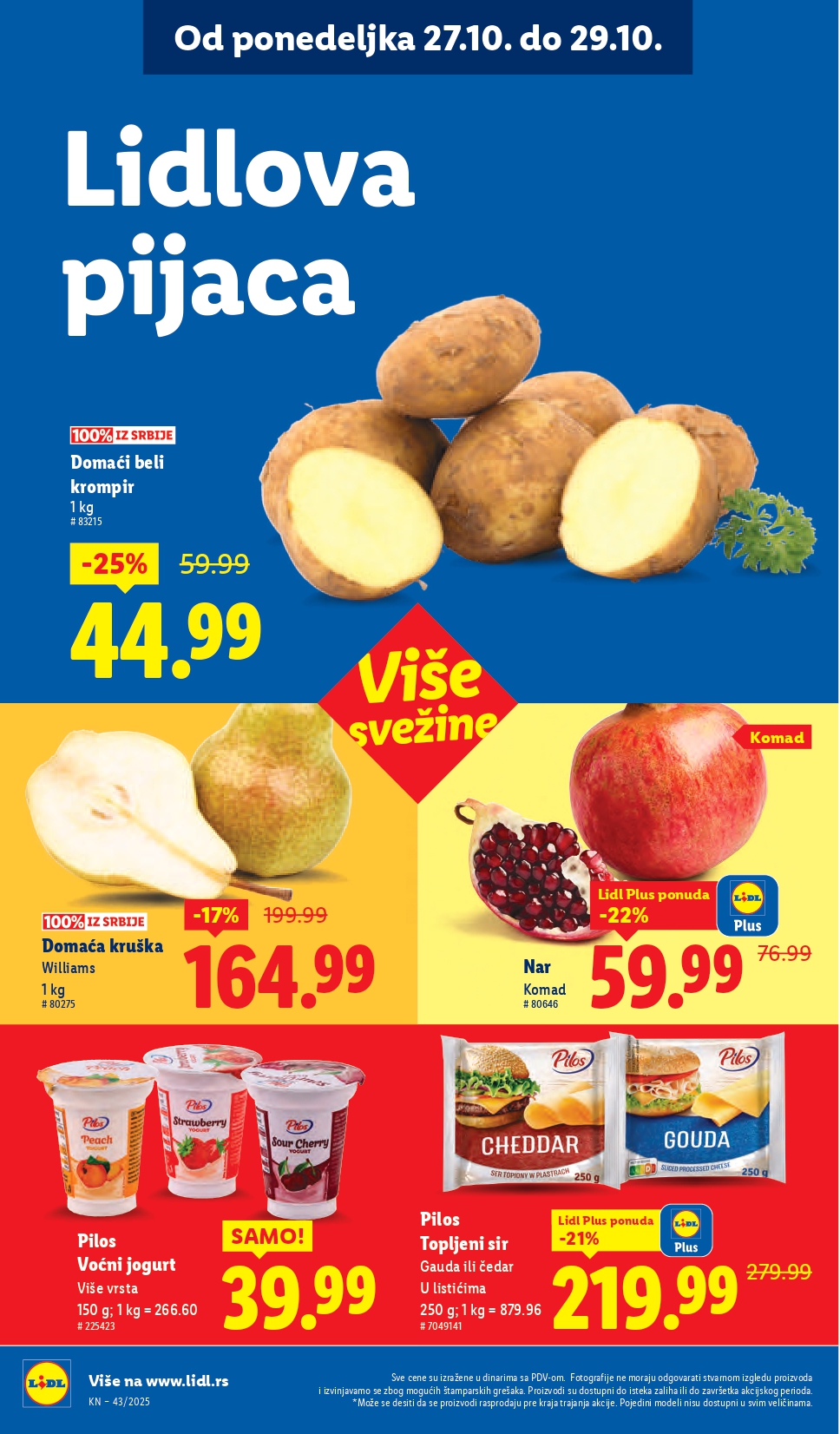Lidl katalog 23-29.10.2025.