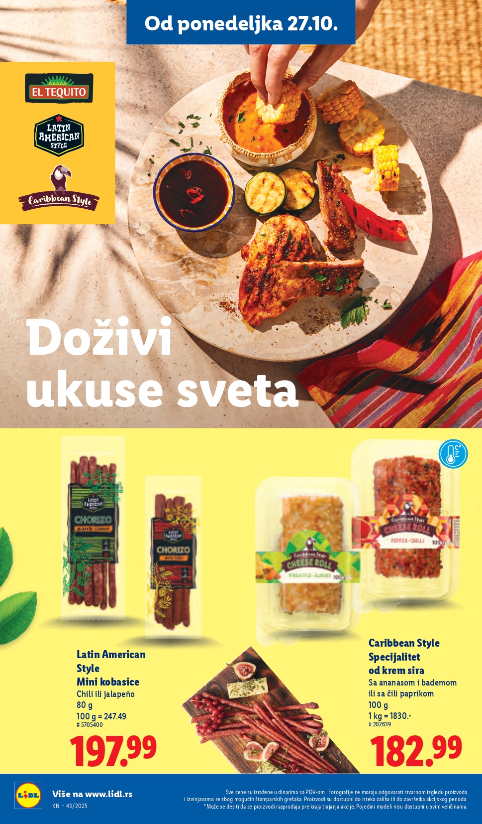 Lidl katalog 23-29.10.2025.