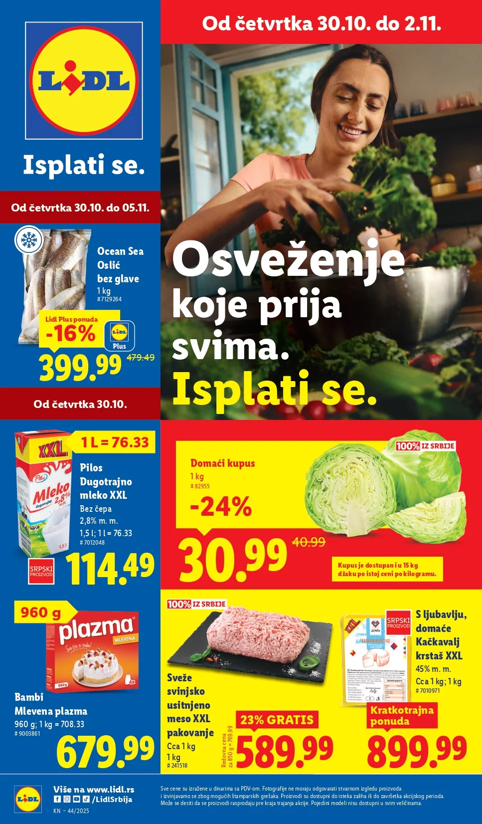 Lidl katalog 30.10-5.11.2025.