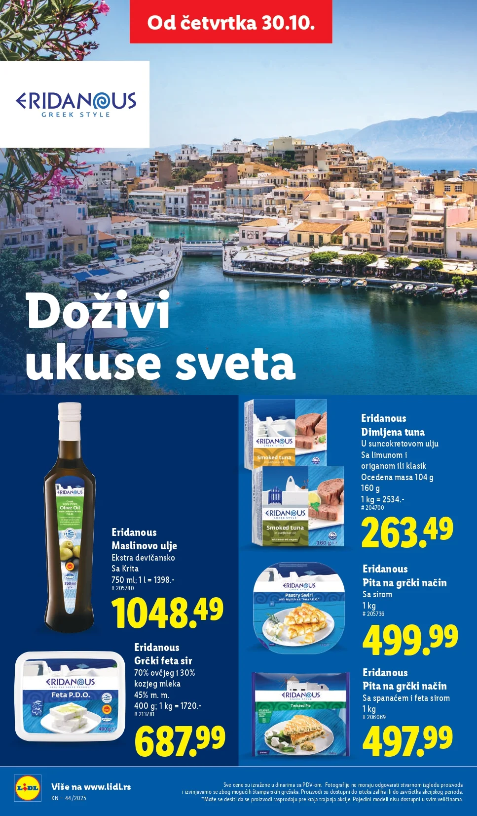 Lidl katalog 30.10-5.11.2025.