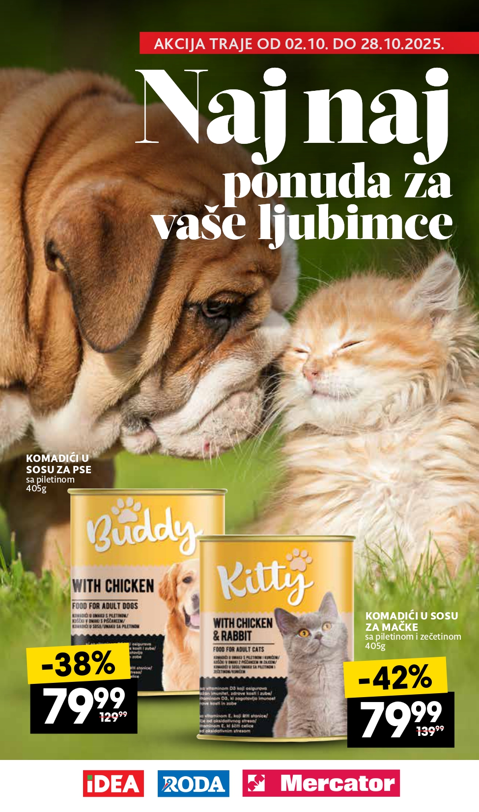 Roda & Idea katalog KUĆNI LJUBIMCI 2-28.10.2025.