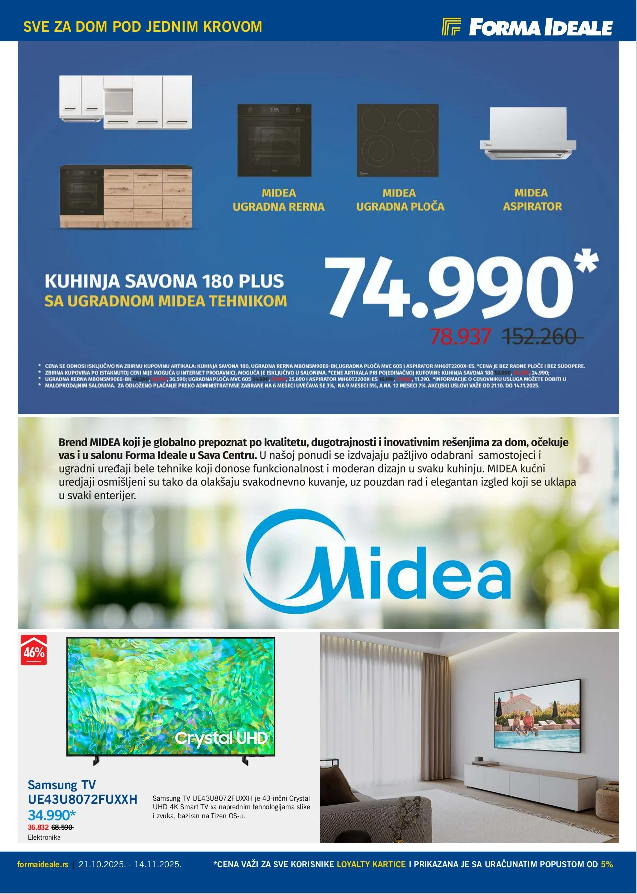Forma Ideale katalog SAVA CENTAR 21.10-14.11.2025.