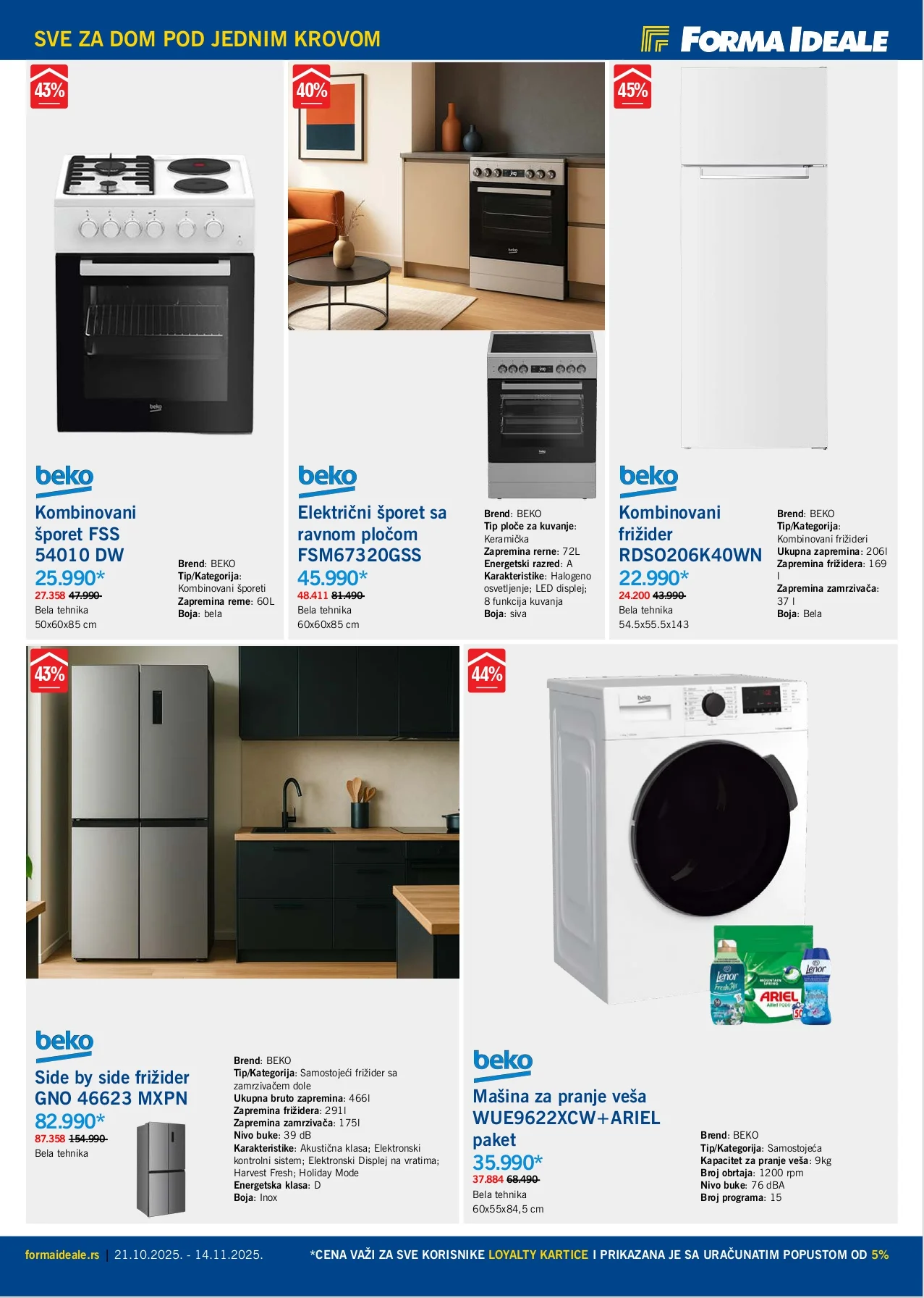 Forma Ideale katalog SAVA CENTAR 21.10-14.11.2025.
