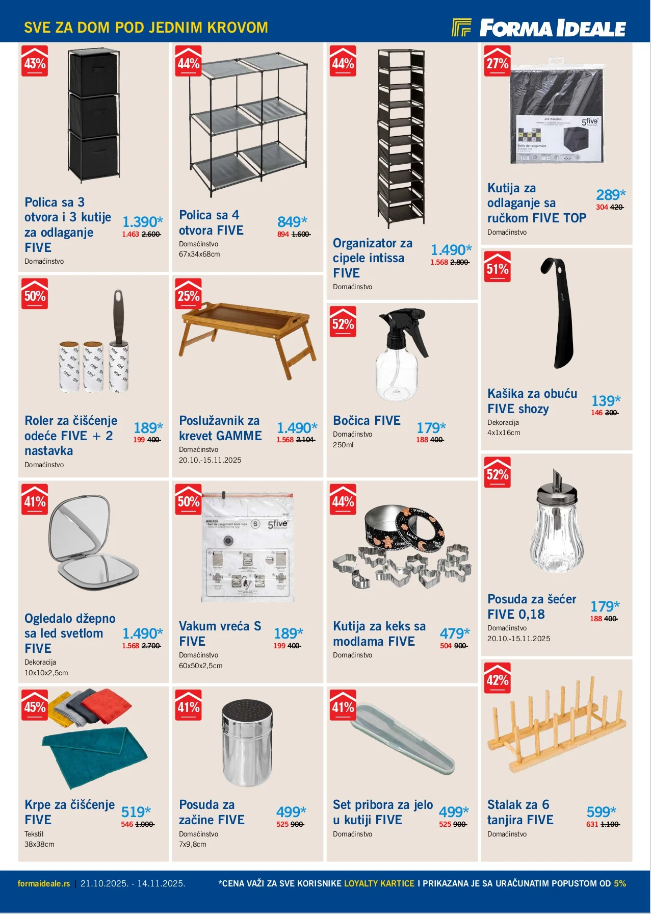 Forma Ideale katalog SAVA CENTAR 21.10-14.11.2025.