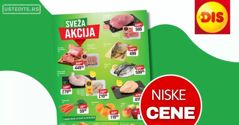 Dis SVEŽA AKCIJA 24-30.10.2025.