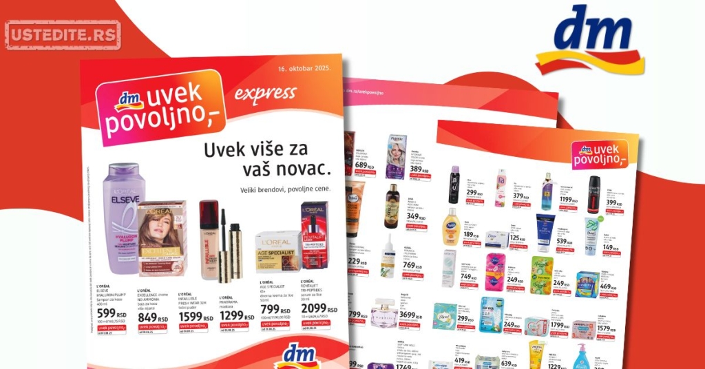 dm Katalog Express 16-31.10.2025.