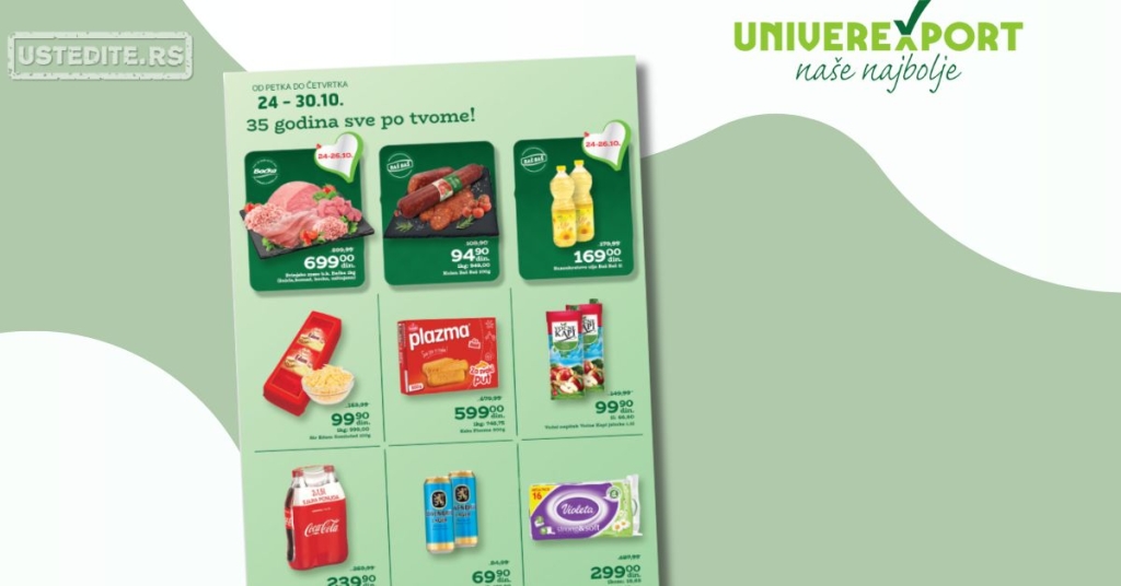 Univerexport katalog 24-30.10.2025.