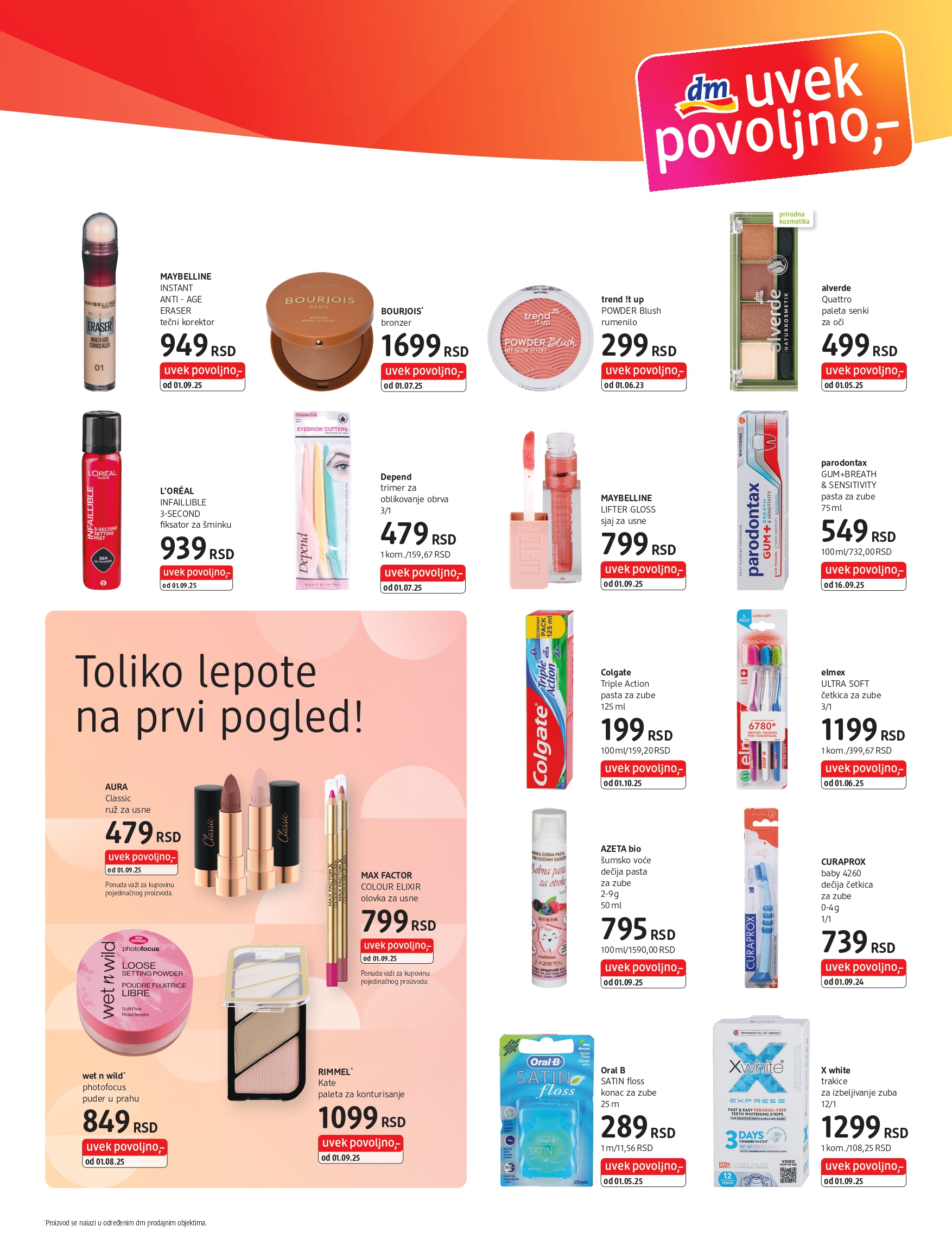 dm Katalog Expres 16-31.10.2025.