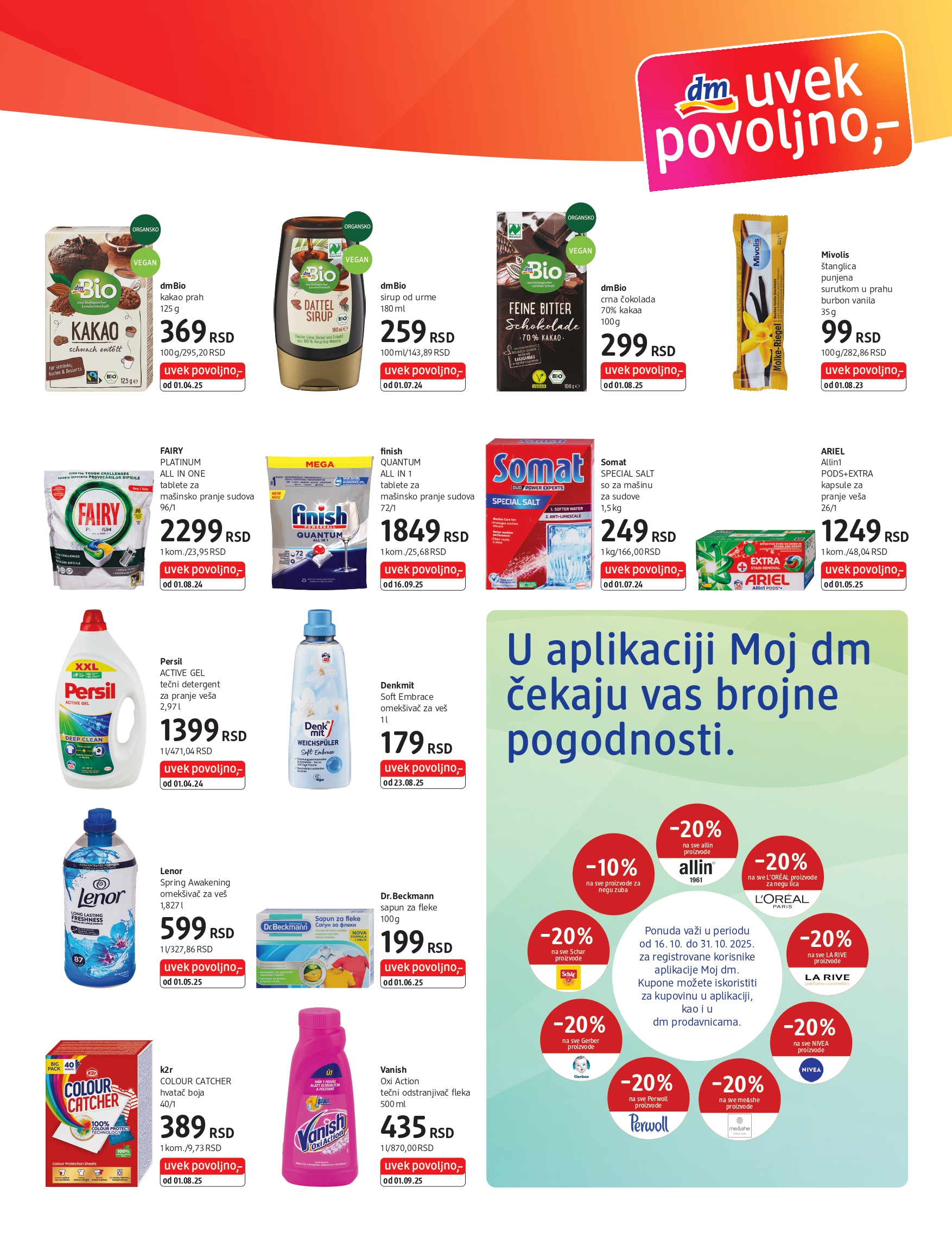 dm Katalog Express 16-31.10.2025.