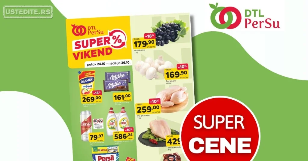 DTL PerSu VIKEND AKCIJA 24-26.10.2025.