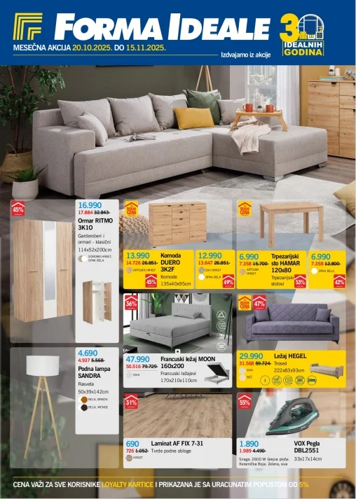 Forma Ideale katalog 20.10-15.11.2025.