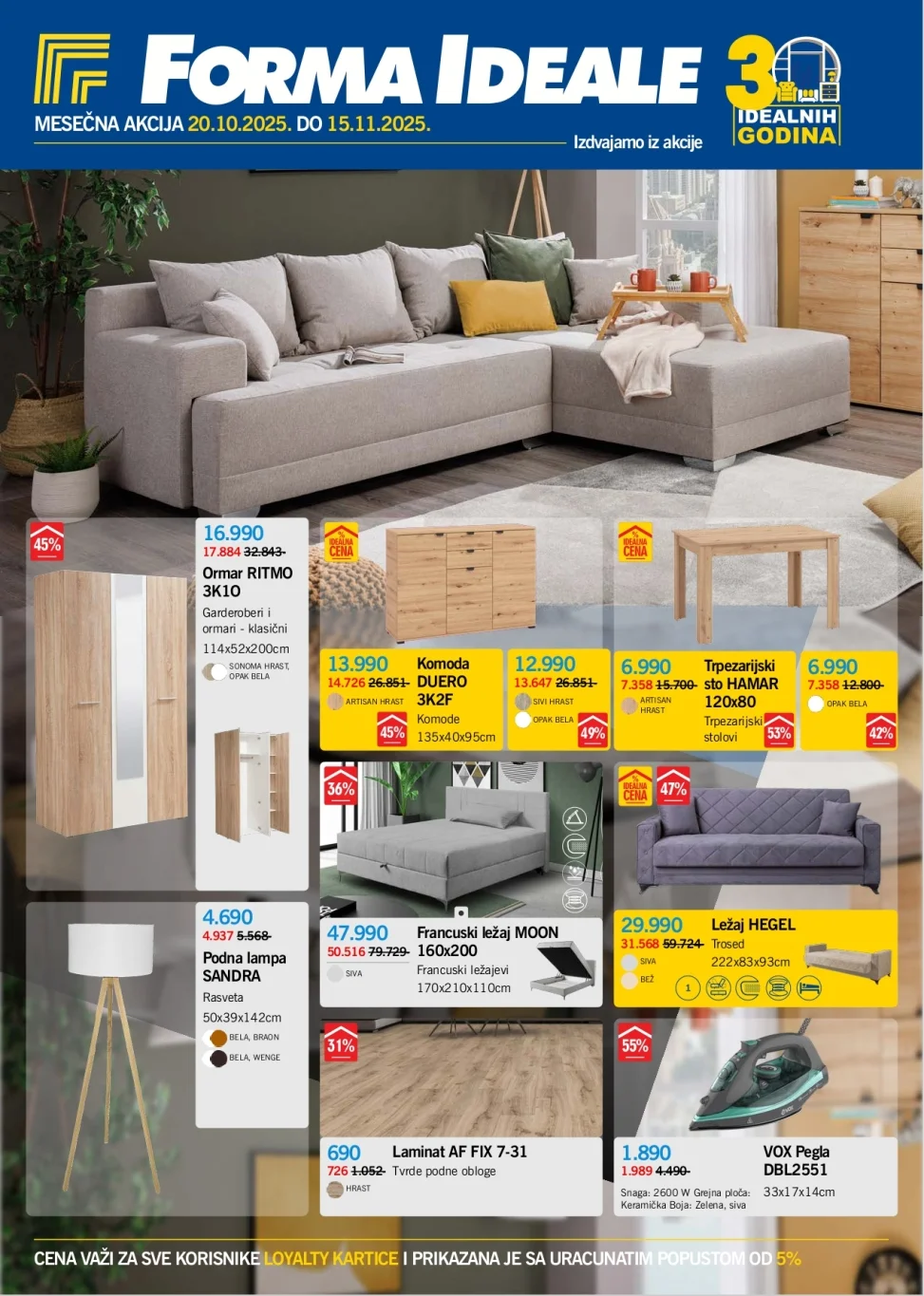 Forma Ideale katalog 20.10-15.11.2025.
