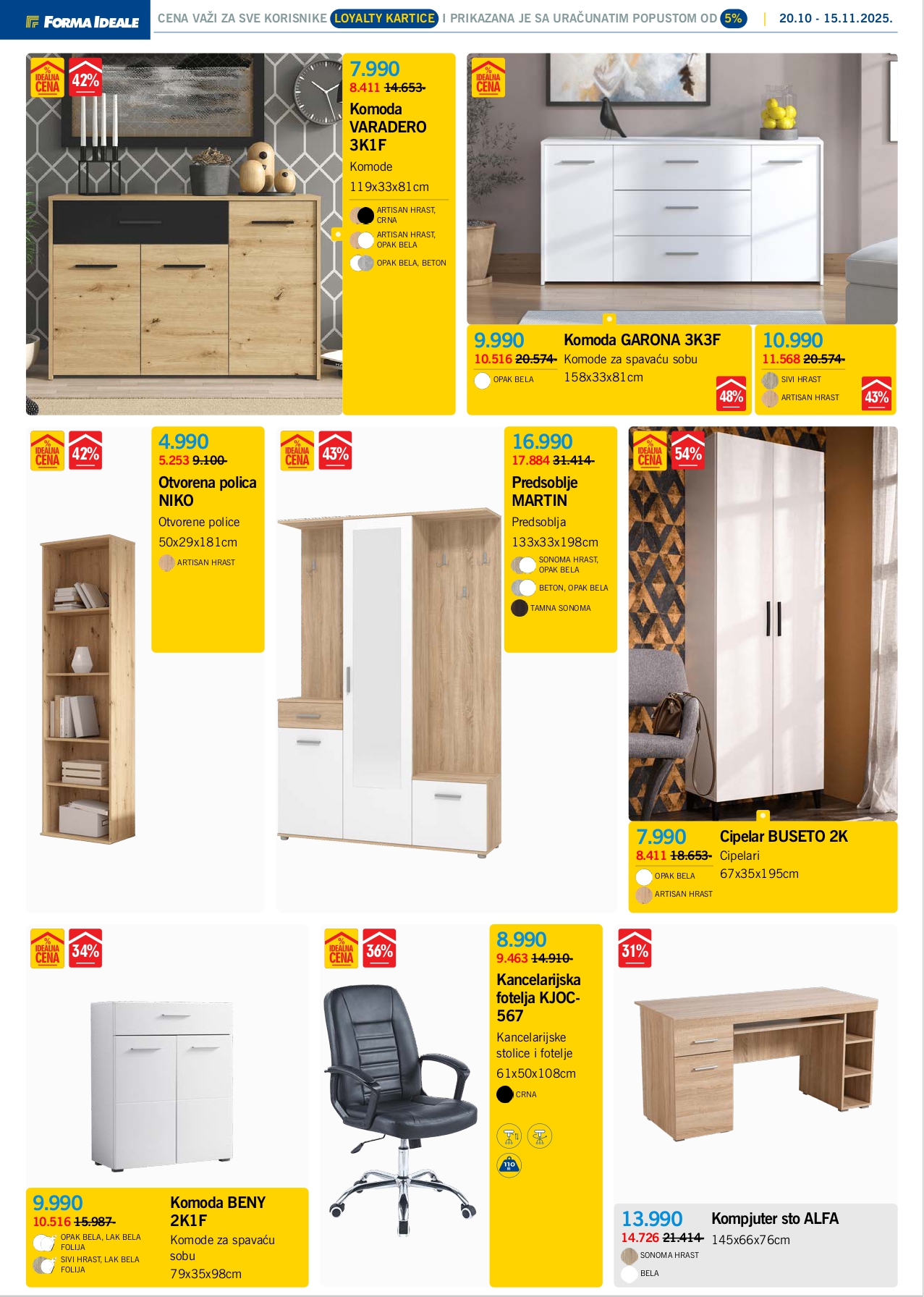 Forma Ideale katalog 20.10-15.11.2025.