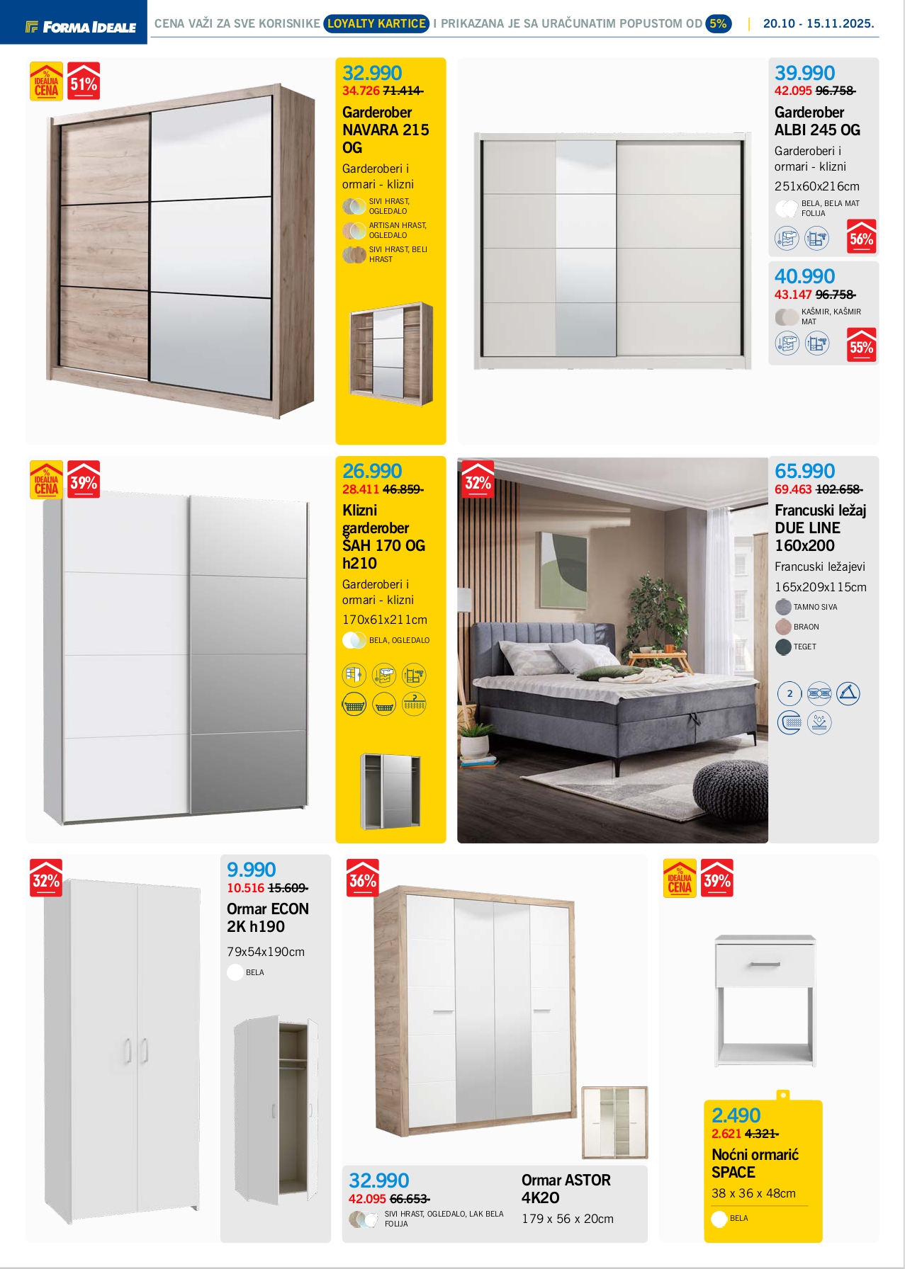 Forma Ideale katalog 20.10-15.11.2025.